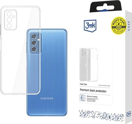 3Mk Galaxy M52 5G Gjennomsiktig Mobildeksel