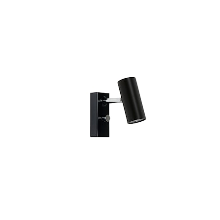 Belid Cato Vegglampe Mattsvart enkel LED 3 W 1575805-01-0 1575805-06-0