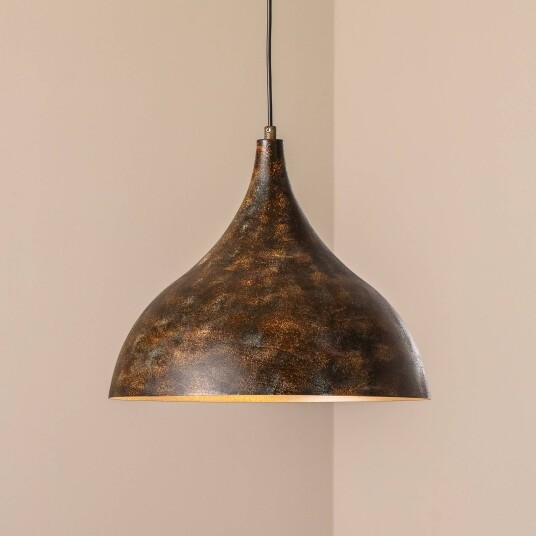 Pendellampe Bitlislim Opviq dimbar Brun / rust Stue / spisestue Metall Herregård / rustikk Pendellampe Bitlislim Opviq dimbar Brun / rust Stue / spisestue Metall Herregård / rustikk