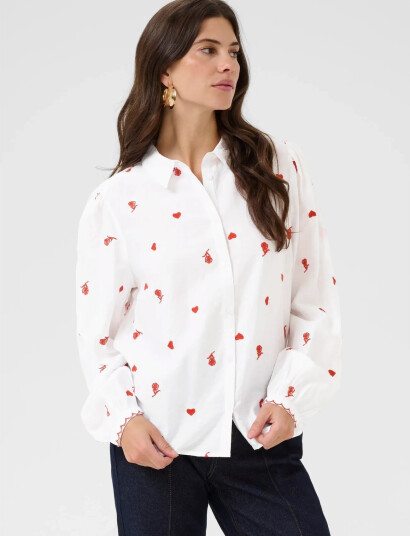 Cream Crjeanne Shirt White 34