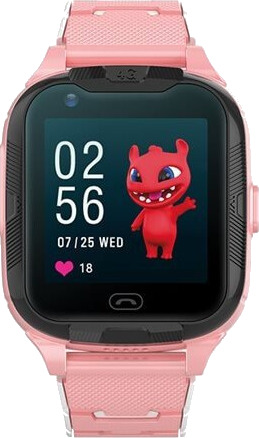 Maxlife Smartwatch for barn 4G GPS WiFi - Rosa Maxlife Smartwatch for barn 4G GPS WiFi - Rosa