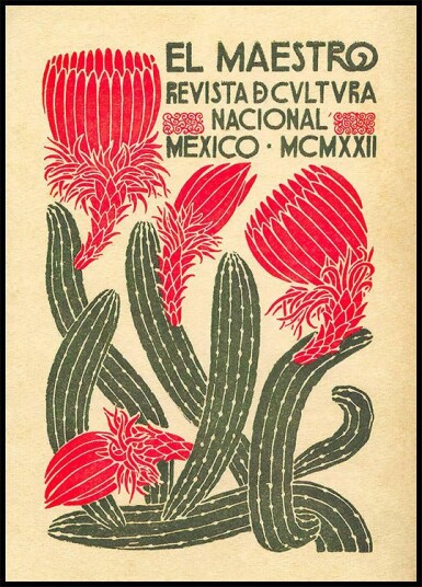 Mexican Exhibition Plakat Plakat / 30x40cm
