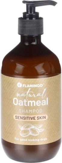Flamingo Sjampo Natural Oatmeal Til Sensitiv Hud 500Ml Flamingo Sjampo Natural Oatmeal Til Sensitiv Hud 500Ml
