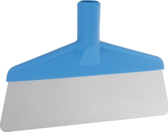 Gulvskrape Vikan 26X4x17,5Cm Blå Pp/Rustfritt Stål 26 Cm