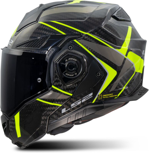 LS2 Åpningshjelm  FF901 Advant X C Gul