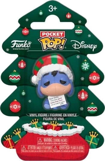 Northix Winnie the Pooh Eeyore Pocket POP-figur samleobjekt av vinylleketøy