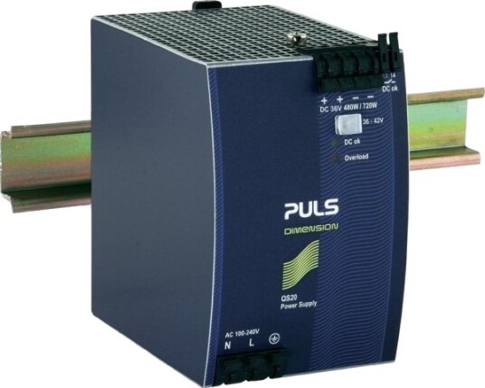 Puls QS20.361 Strømforsyning DIN 36V DC 13A 480W