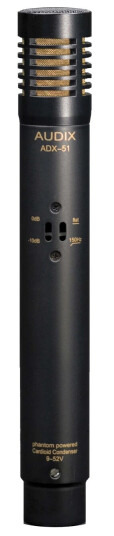 Audix ADX 51 Spezialmikro für Overhead Abnahme Audix ADX 51 Spezialmikro für Overhead Abnahme