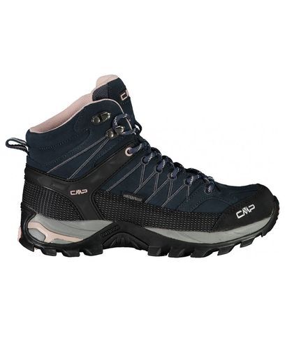 Cmp Rigel Mid Trekking Sko Dame Vanntett Asphalt-Antracite-Rose 38