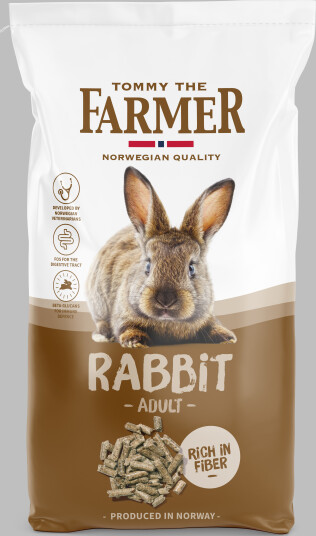 Kanin Voksen 2.5Kg Smådyr Fôr & Høy Til Smådyr Pellets Farmer