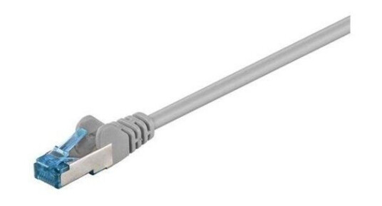 Goobay 10m CAT 6A S/FTP Nettverkskabel Grå