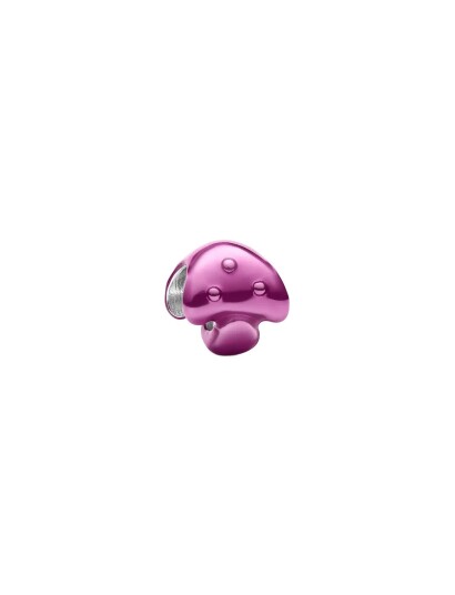 Pandora Pink Mushroom Mini Charm Pink ONE SIZE