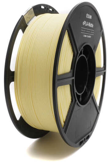 eSUN ePLA Matt 1.75mm 1kg - Almond Yellow