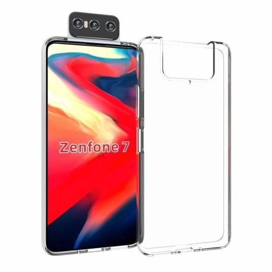 INCOVER Asus Zenfone 7 ZS670KS / 7 Pro ZS671KS Fleksibelt Plastdeksel - Gjennomsiktig