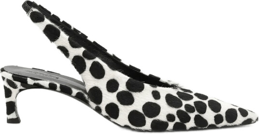 ROTATE | Slingback Fur Pump | 39