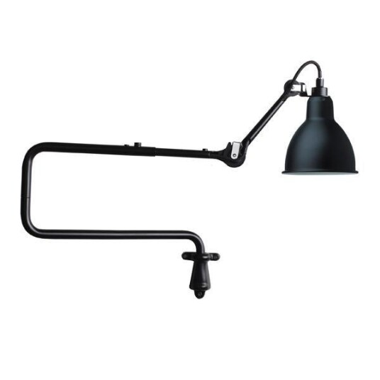 Lampe Gras N303 Vegglampe Matt Sort