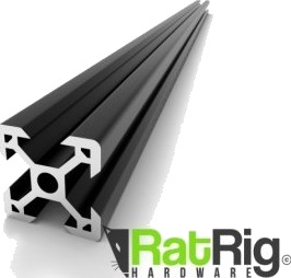 RatRig V-SLOT 2020 - Black Anodized 250mm RatRig V-SLOT 2020 - Black Anodized 250mm