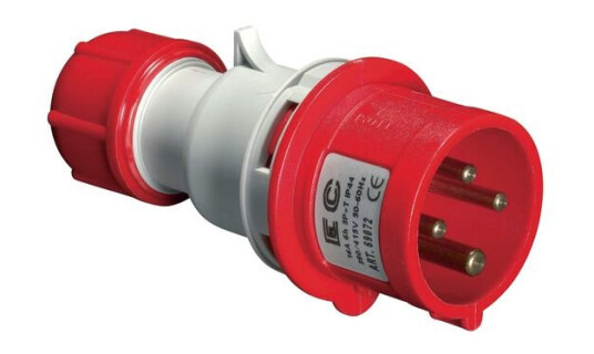 EC Støpsel 400V 32A 3P+N+J IP44 EC69078 EC Støpsel 400V 32A 3P+N+J IP44 EC69078