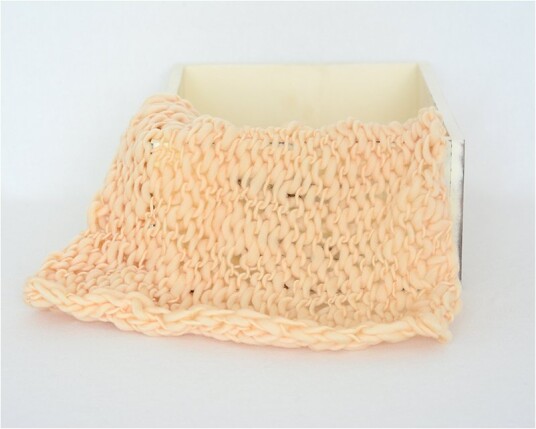 Pledd - Fiber - 50x50 cm - Kamel