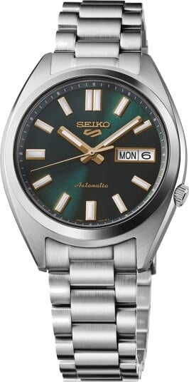Seiko 5 Sports Herreklokke SRPL57K1 Grønn/Stål Ø37.4 mm Seiko 5 Sports Herreklokke SRPL57K1 Grønn/Stål Ø37.4 mm