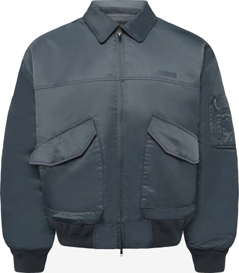 Woodbird Wbosamu Bomber Jacket   ANTRA GREY   L
