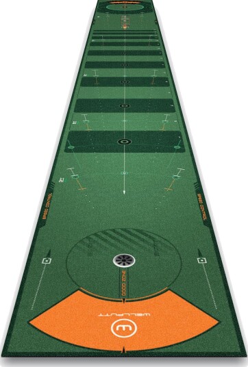 Wellputt 8M Putting mat (26ft) Golftrening Wellputt 8M Putting mat (26ft) Golftrening