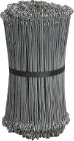 Stålsnøre 20 Cm Galvaniseret,5 Pk X 1000 Stk/Krt