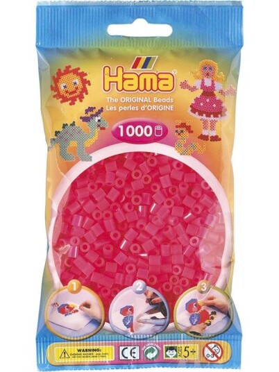 Hama Ironing beads-Fuchsia (032) 1000pcs.