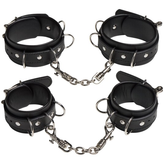 Dungeon Lab DG Lab Hunter Restraints Sett Black