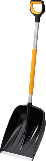 Fiskars X-Series Ergonomisk Snøskuffe 36,2 cm Svart/Oransje