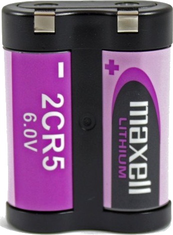 Maxell 2CR5 Lithium Batteri - 1 stk.