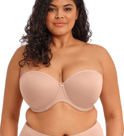 Elomi BH Smooth Moulded Strapless Bra Beige H 85 Dame Elomi BH Smooth Moulded Strapless Bra Beige H 85 Dame