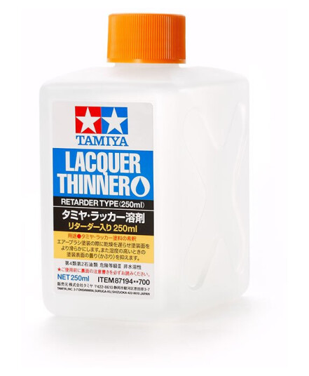 Tamiya LACQUER THINNER RETARDER 250ML