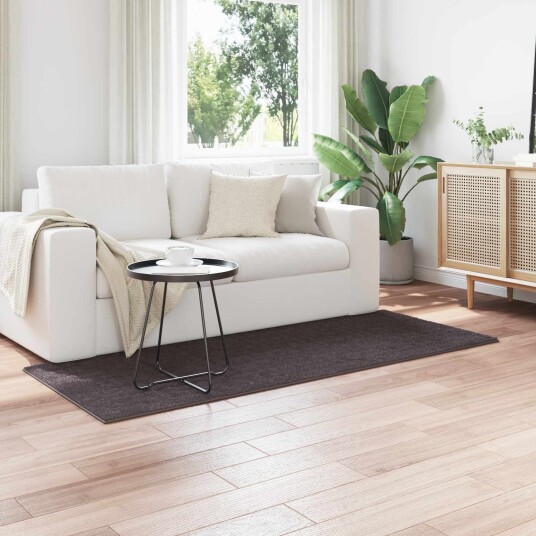 Områdetepper Rektangulær SIROLO Antrasitt 150 x 80 cm Polyester