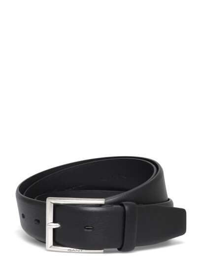 GANT Classic Leather Belt Black 110 GANT Classic Leather Belt Black 110