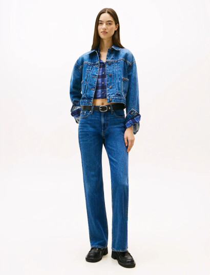 Tommy Jeans Cleo Mid Bootcut Bi0152 - Blue - 29 x 32