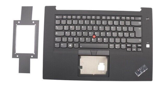Lenovo Lite-On - Brbart tastatur - til utskifting - Tysk - Svart