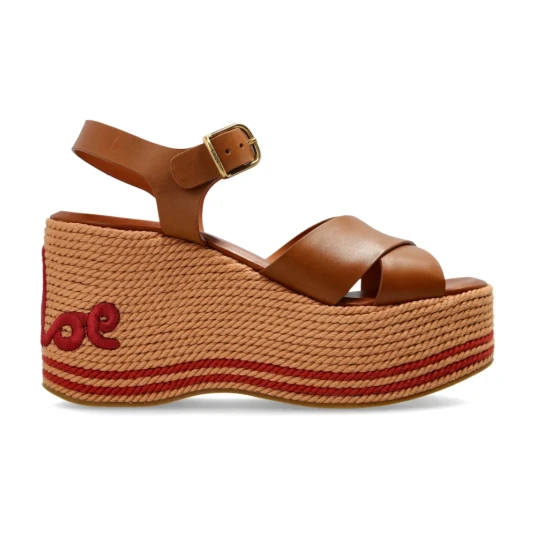 Chloé, Dame, Sko, Brun, 38 EU,