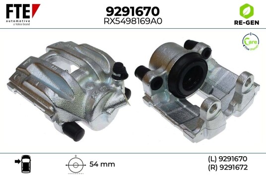 FTE 9291670 Bremsecaliper FTE 9291670 Bremsecaliper