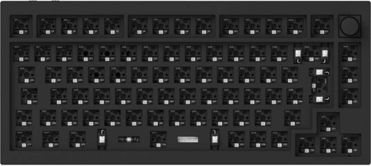 Keychron Q1 Pro QMK 75% ISO Barebone Hot-Swap Carbon Black