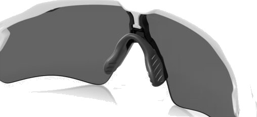 Oakley Radar EV Path Polished White w/ Prizm Black Polarized