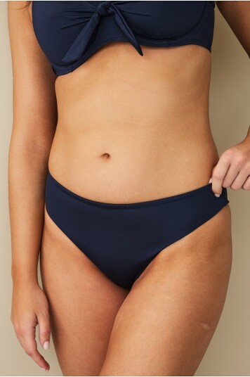 Ellos Collection   Bikinioverdel med høye ben   Blå