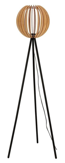 Envostar Clay Gulvlampe Black/Wood