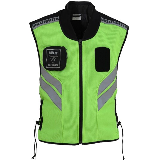 Bullfighter MC-Vest m/Borrelås For Patch L / XL / 2XL