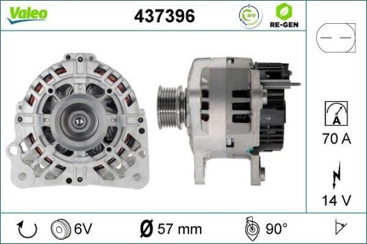 Dynamo VALEO 437396