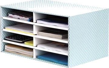 Bankers Box Style   Sorterer   8 Rom   For A4 210 X 297 Mm   Hvit Grønn