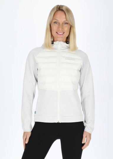 Swedemount Training Hybrid Jacket W Off White Melange 44 Bestselger