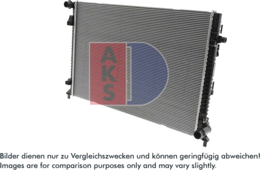AKS DASIS 040107N Radiator motorkjøling AKS DASIS 040107N Radiator motorkjøling
