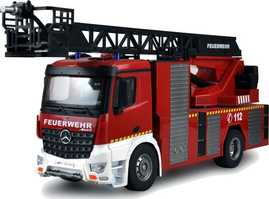 Amewi Mercedes Benz Brannbil Med Stige Radiostyrt 1:18 2,4GHz 3 År+