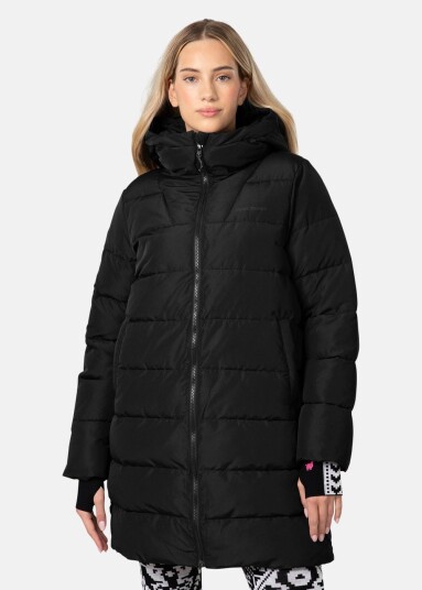 Kari Traa LINN PARKA BLACK XL Vårjakker Kari Traa LINN PARKA BLACK XL Vårjakker